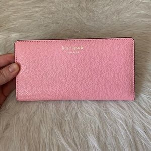 Kate Spade Pink Slim Wallet